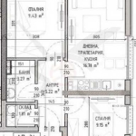 Тристаен апартамент в София, Малинова долина - 77 кв.м за 1443 €/кв.м - Снимка #1