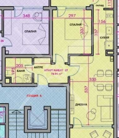 Двустаен апартамент в Поморие - 76 кв.м за 1000 €/кв.м - Снимка #1