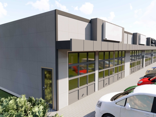 Промишлена сграда в Казанлък - 100 кв.м за 11 €/кв.м - Снимка #1