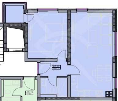 Двустаен апартамент в Пловдив, Христо Смирненски - 71 кв.м за 607 €/кв.м - Снимка #1