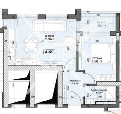 Дава се под наем Двустаен апартамент в Пловдив, Кършияка - 67 кв.м за 73194 € - Снимка #1