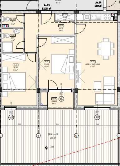 Тристаен апартамент в София, Малинова долина - 99 кв.м за 1069 €/кв.м - Снимка #1