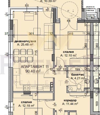 Тристаен апартамент в Несебър - 98 кв.м за 2820 €/кв.м - Снимка #1