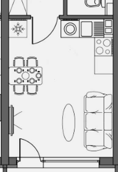 Едностаен апартамент в София, Левски В - 43 кв.м за 1628 €/кв.м - Снимка #1
