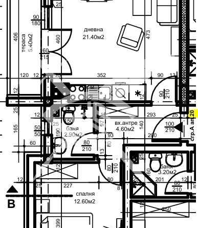 Двустаен апартамент в Пловдив, Христо Смирненски - 69 кв.м за 1014 €/кв.м - Снимка #1
