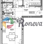 Тристаен апартамент в к.к. Св.Св. Константин и Елена - 84 кв.м за 627 €/кв.м - Снимка #1
