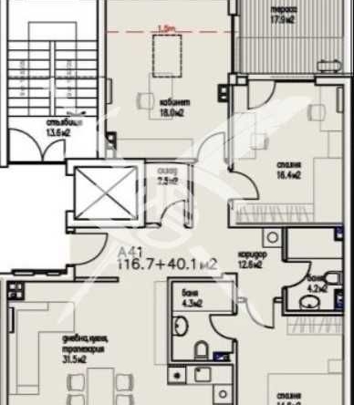 Тристаен апартамент в Бургас, Сарафово - 156 кв.м за 927 €/кв.м - Снимка #1