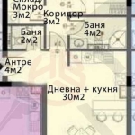 Тристаен апартамент в София, Модерно предградие - 113 кв.м за 817 €/кв.м - Снимка #1