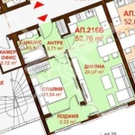 Двустаен апартамент в Бургас, Сарафово - 52 кв.м за 1599 €/кв.м - Снимка #1