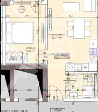 Двустаен апартамент в Пловдив, Тракия - 66 кв.м за 1488 €/кв.м - Снимка #1