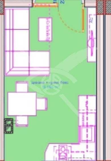 Едностаен апартамент в Бургас, Сарафово - 43 кв.м за 1373 €/кв.м - Снимка #1