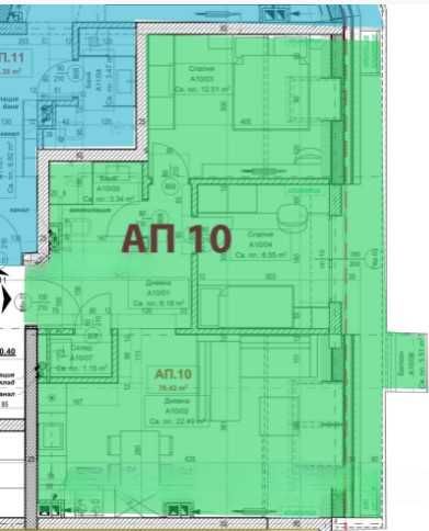 Тристаен апартамент в София, Център - 86 кв.м за 1716 €/кв.м - Снимка #1