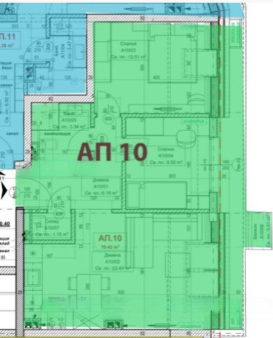 Тристаен апартамент в София, Овча купел - 86 кв.м за 1623 €/кв.м - Снимка #1