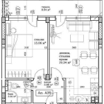 Двустаен апартамент в Пловдив, Остромила - 62 кв.м за 605 €/кв.м - Снимка #1