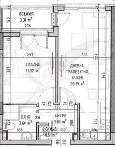 Двустаен апартамент в София, Малинова долина - 59 кв.м за 1591 €/кв.м - Снимка #1