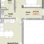 Двустаен апартамент в Бургас, Славейков - 93 кв.м за 1035 €/кв.м - Снимка #1