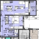 Двустаен апартамент в Пловдив, Остромила - 73 кв.м за 1097 €/кв.м - Снимка #1