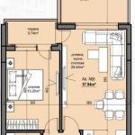 Двустаен апартамент в Пловдив, Христо Смирненски - 80 кв.м за 821 €/кв.м - Снимка #1