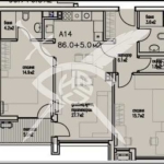 Тристаен апартамент в Бургас, Сарафово - 91 кв.м за 1247 €/кв.м - Снимка #1