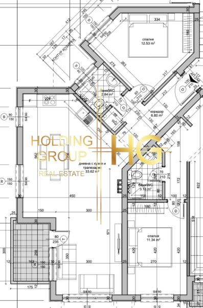 Двустаен апартамент в Варна, Виница - 80 кв.м за 834 €/кв.м - Снимка #1