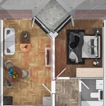 Двустаен апартамент в София, Овча купел 1 - 57 кв.м за 1645 €/кв.м - Снимка #1