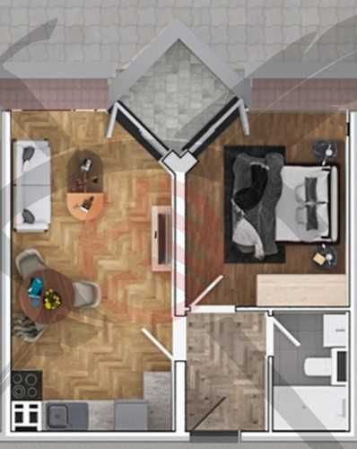 Двустаен апартамент в София, Овча купел 1 - 57 кв.м за 1645 €/кв.м - Снимка #1