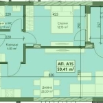 Двустаен апартамент в Пловдив, Кършияка - 70 кв.м за 960 €/кв.м - Снимка #1