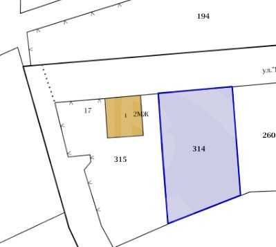 Парцел в Перущица - 415 кв.м за 52 €/кв.м - Снимка #1