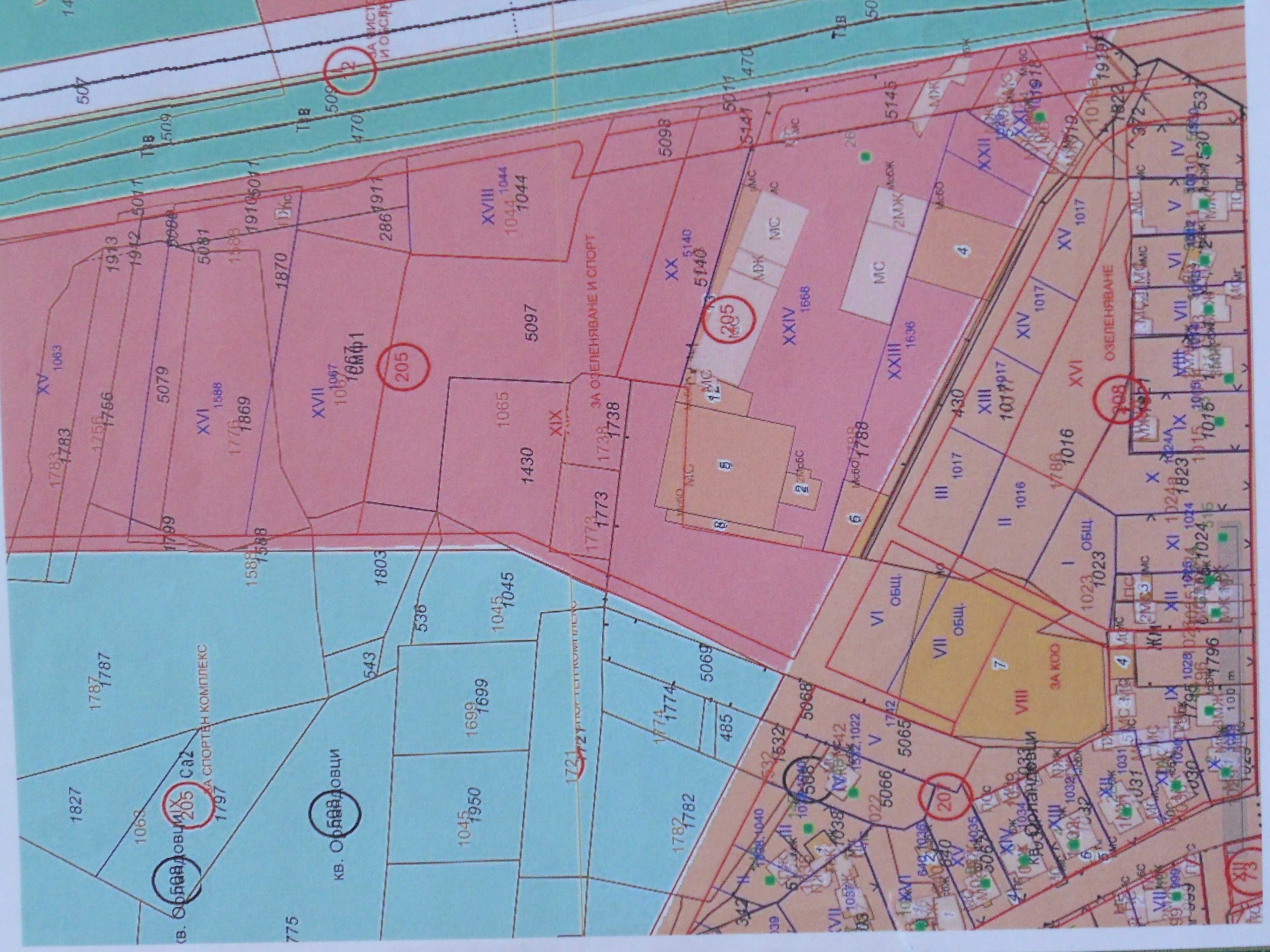 Парцел в София, Орландовци - 4609 кв.м за 26 €/кв.м - Снимка #1