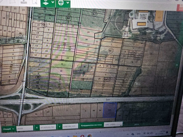 Парцел в Бургас, Братя Миладинови - 9920 кв.м за 6 €/кв.м - Снимка #1