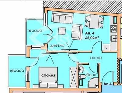 Двустаен апартамент в Пловдив, Център - 68 кв.м за 1405 €/кв.м - Снимка #1