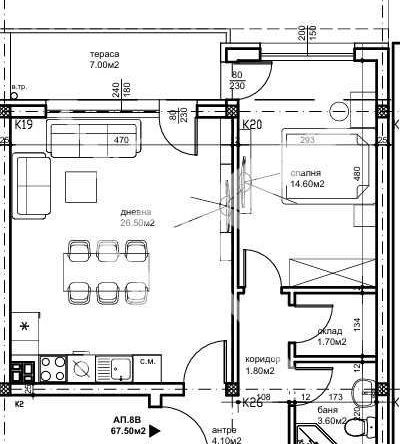 Двустаен апартамент в Пловдив, Беломорски - 78 кв.м за 1076 €/кв.м - Снимка #1