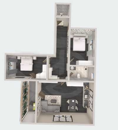 Тристаен апартамент в Пловдив, Остромила - 127 кв.м за 857 €/кв.м - Снимка #1