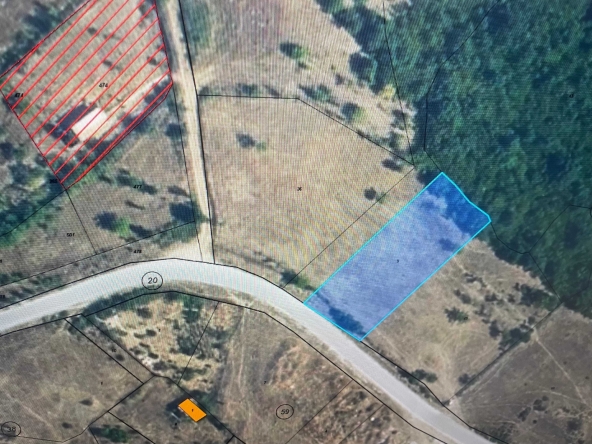 Парцел в Благоевград, Еленово 1 - 1078 кв.м за 67 €/кв.м - Снимка #1