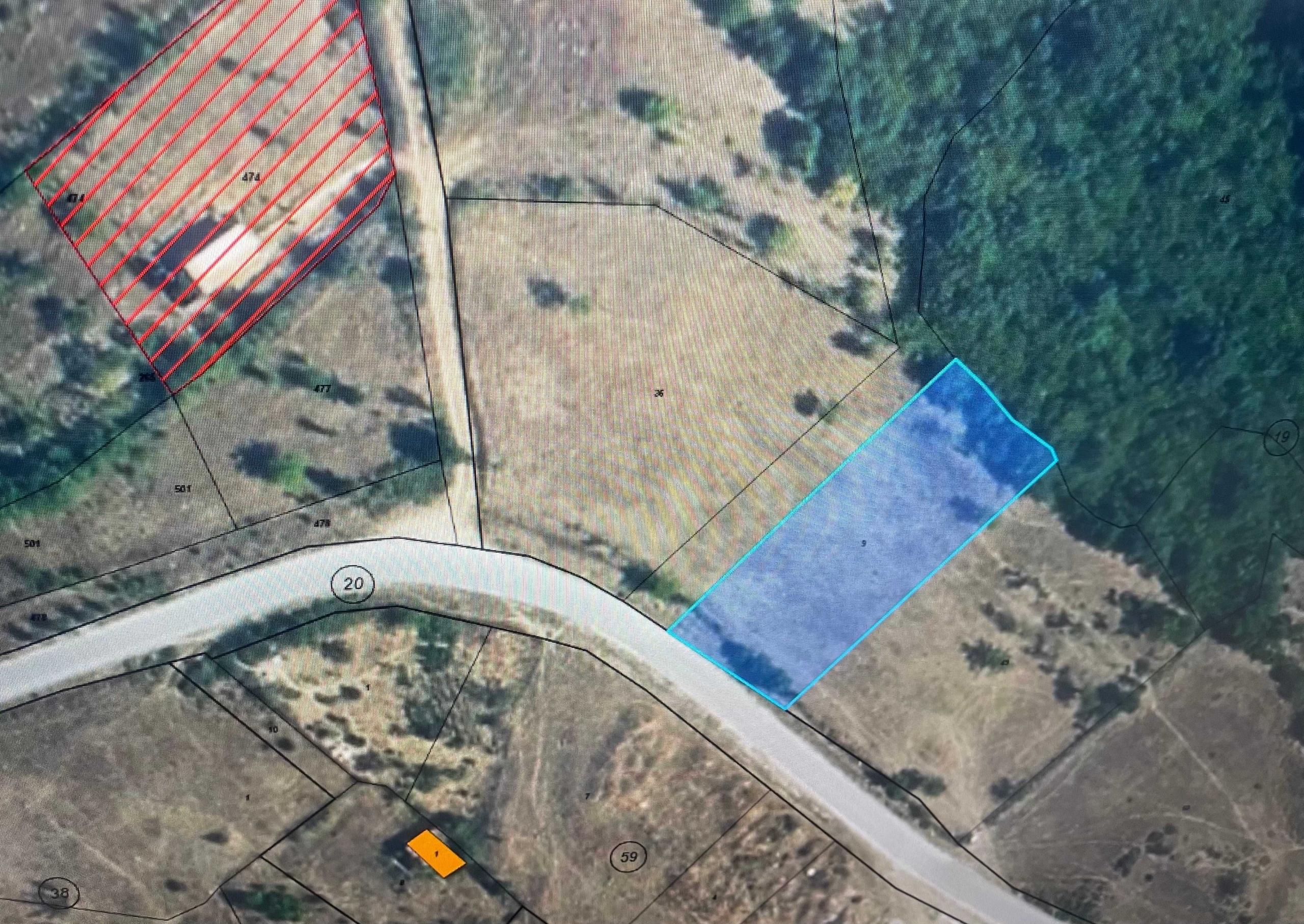 Парцел в Благоевград, Еленово 1 - 1078 кв.м за 67 €/кв.м - Снимка #1