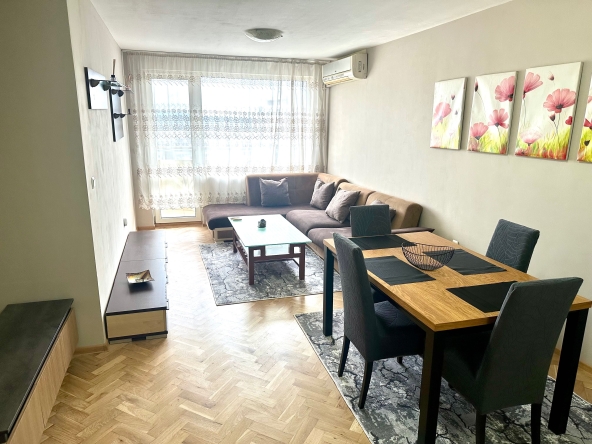 Дава се под наем Тристаен апартамент в Варна, Трошево - 80 кв.м за 598.23 € - Снимка #1