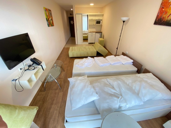 Едностаен апартамент в Свети Влас - 34 кв.м за 1200 €/кв.м - Снимка #1