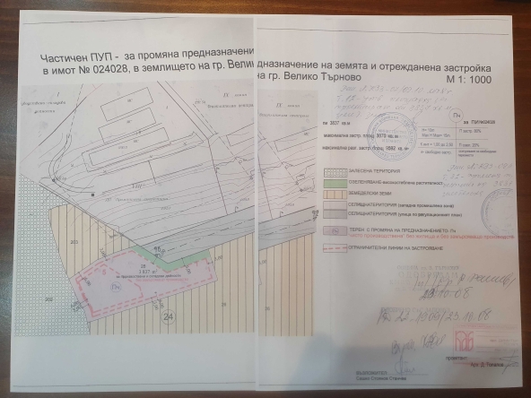Парцел в Велико Търново, Промишлена зона - Запад - 4691 кв.м за 45 €/кв.м - Снимка #1
