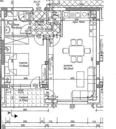 Двустаен апартамент в Асеновград - 69 кв.м за 801 €/кв.м - Снимка #1