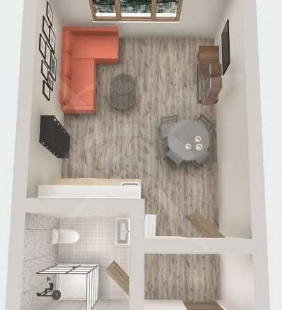 Едностаен апартамент в Пловдив, Южен - 36 кв.м за 1112 €/кв.м - Снимка #1