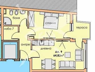 Дава се под наем Двустаен апартамент в Пловдив, Център - 64 кв.м за 87298.74 € - Снимка #1