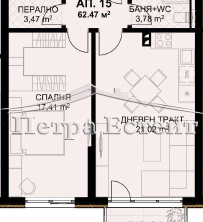 Двустаен апартамент в Варна, Бриз - 78 кв.м за 1934 €/кв.м - Снимка #1