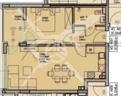 Двустаен апартамент в Бургас, Славейков - 69 кв.м за 1008 €/кв.м - Снимка #1