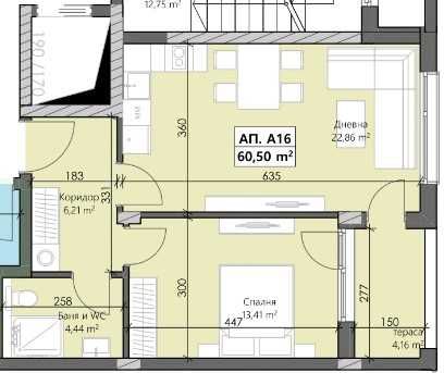 Двустаен апартамент в Пловдив, Кършияка - 72 кв.м за 1216 €/кв.м - Снимка #1