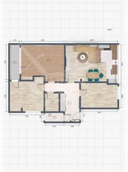 Многостаен апартамент в Крумовград - 93 кв.м за 528 €/кв.м - Снимка #1