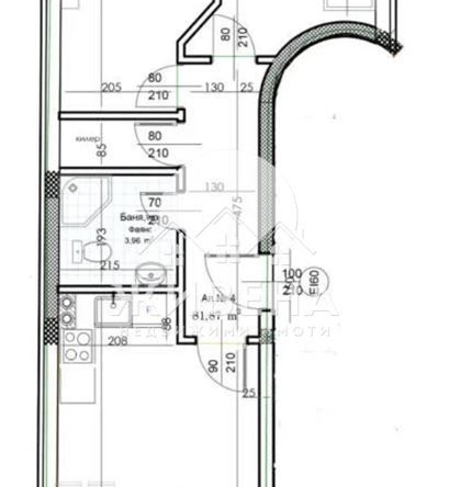 Тристаен апартамент в Варна, Левски - 96 кв.м за 1889 €/кв.м - Снимка #1
