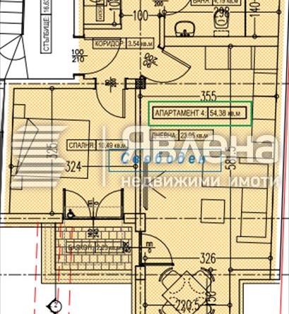 Двустаен апартамент в Варна, Колхозен пазар - 70 кв.м за 1403 €/кв.м - Снимка #1