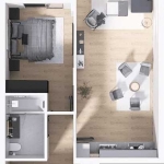 Двустаен апартамент в Пловдив, Христо Смирненски - 74 кв.м за 1358 €/кв.м - Снимка #1