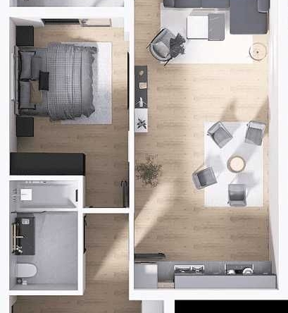 Двустаен апартамент в Пловдив, Христо Смирненски - 74 кв.м за 1358 €/кв.м - Снимка #1