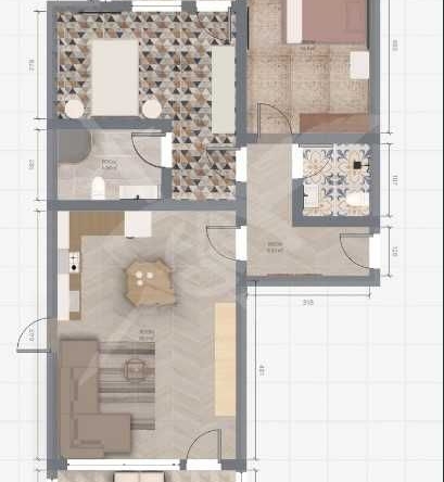 Тристаен апартамент в Пловдив, Остромила - 107 кв.м за 1636 €/кв.м - Снимка #1